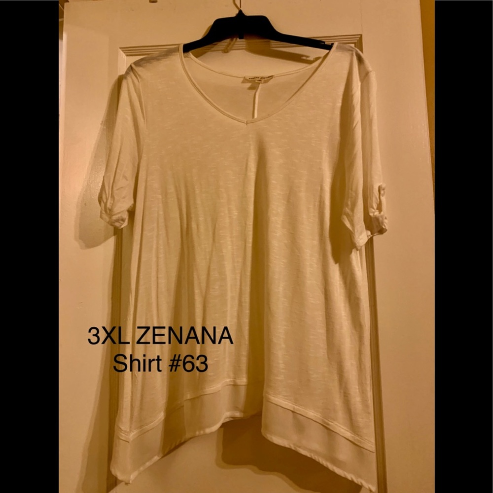 #63. 3xl ZENANA Signature shirt